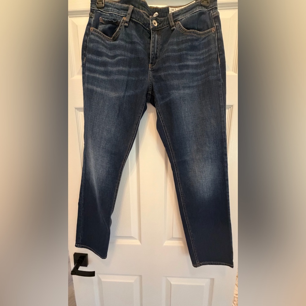 rag & bone Dre Low-Rise Slim Boyfriend Jean